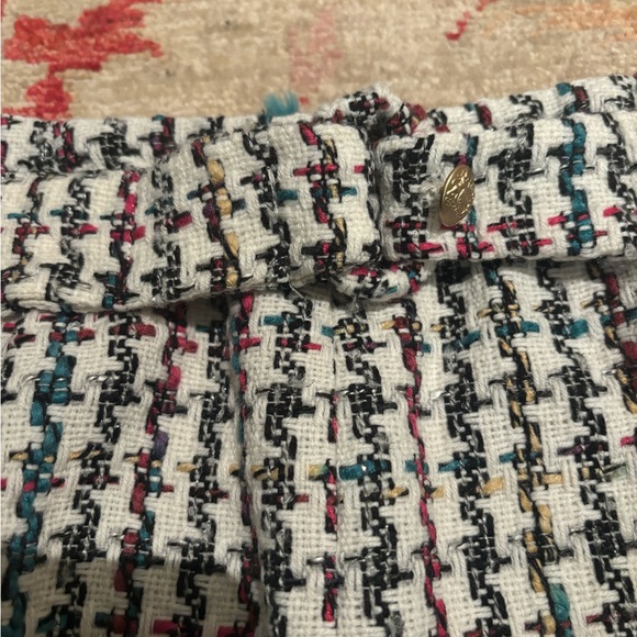 Wayf Multi-colour Houndstooth Matching Skirt and Top Set - Picture 3 of 5